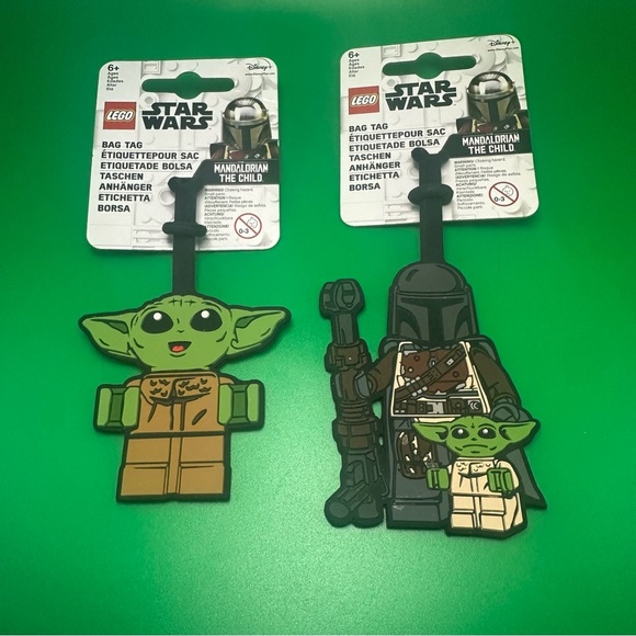 LEGO Star Wars Mandalorian & Grogu Bag Tags Set (Disney) - Picture 6 of 9